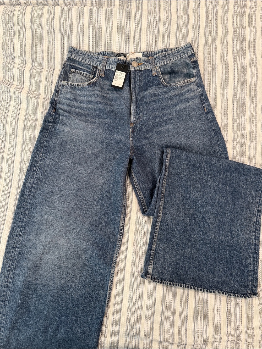 NWT- RAG & BONE Wide-Leg Miramar Jeans (the viral sweatpant jeans!)